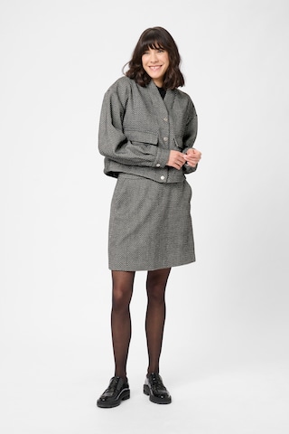 Kaffe Between-season jacket 'KAValentina' in Grey