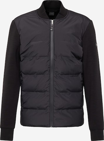 Hackett London Between-season jacket in Black: front