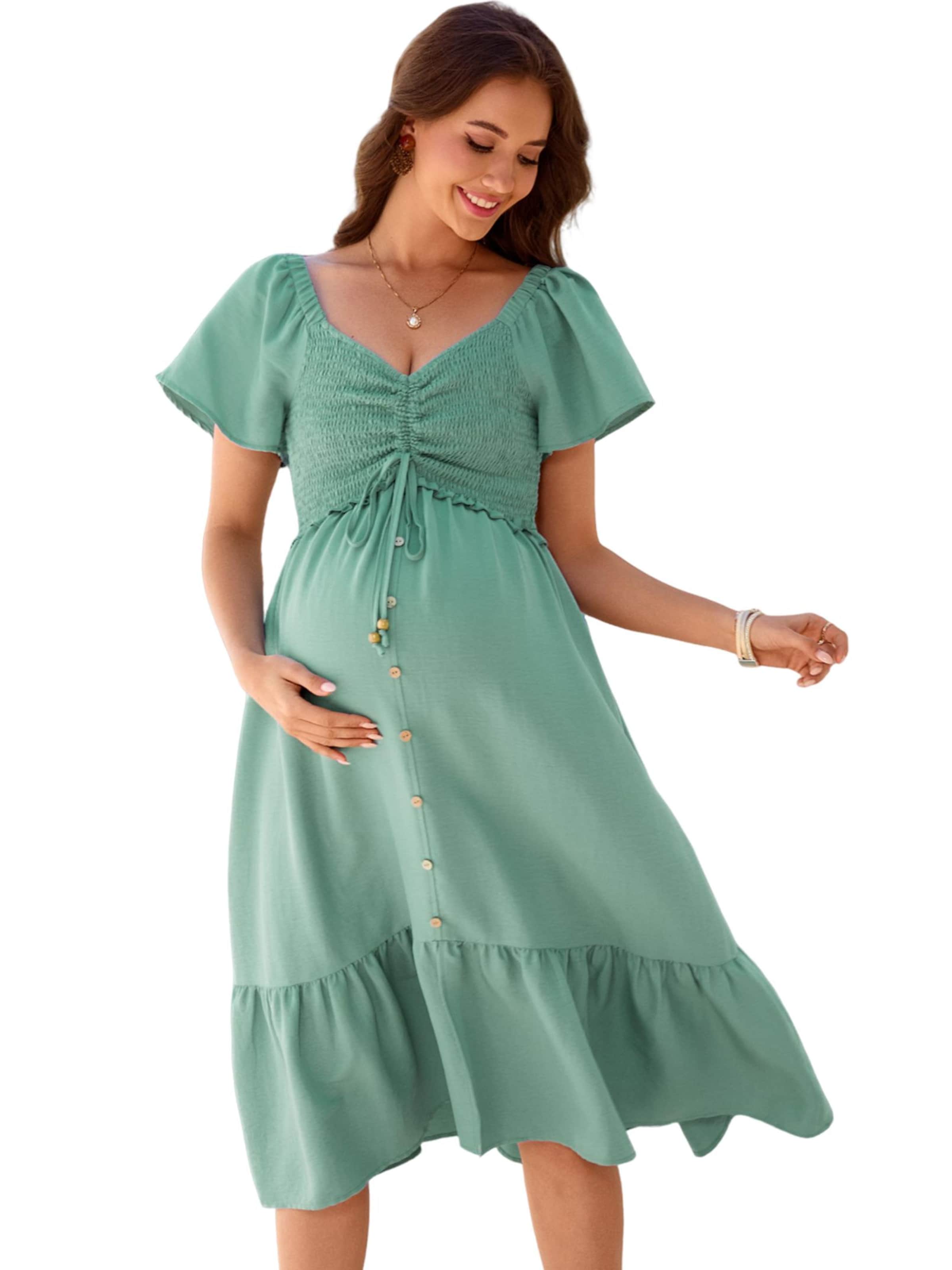 Yesfashion Summer Dress in Green, Item view