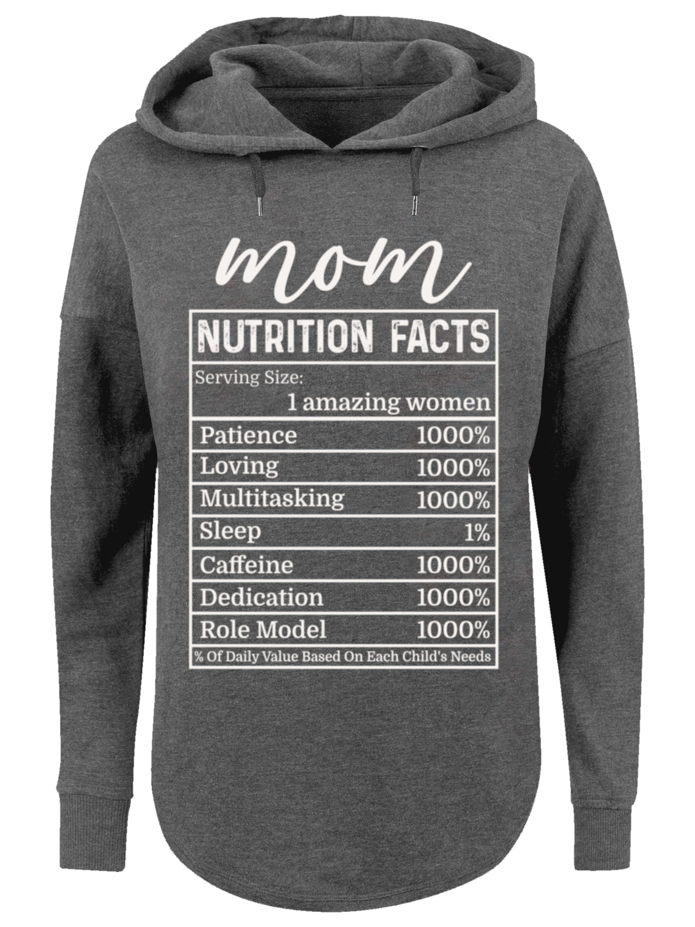 F4NT4STIC Sweatshirt in Grey: front