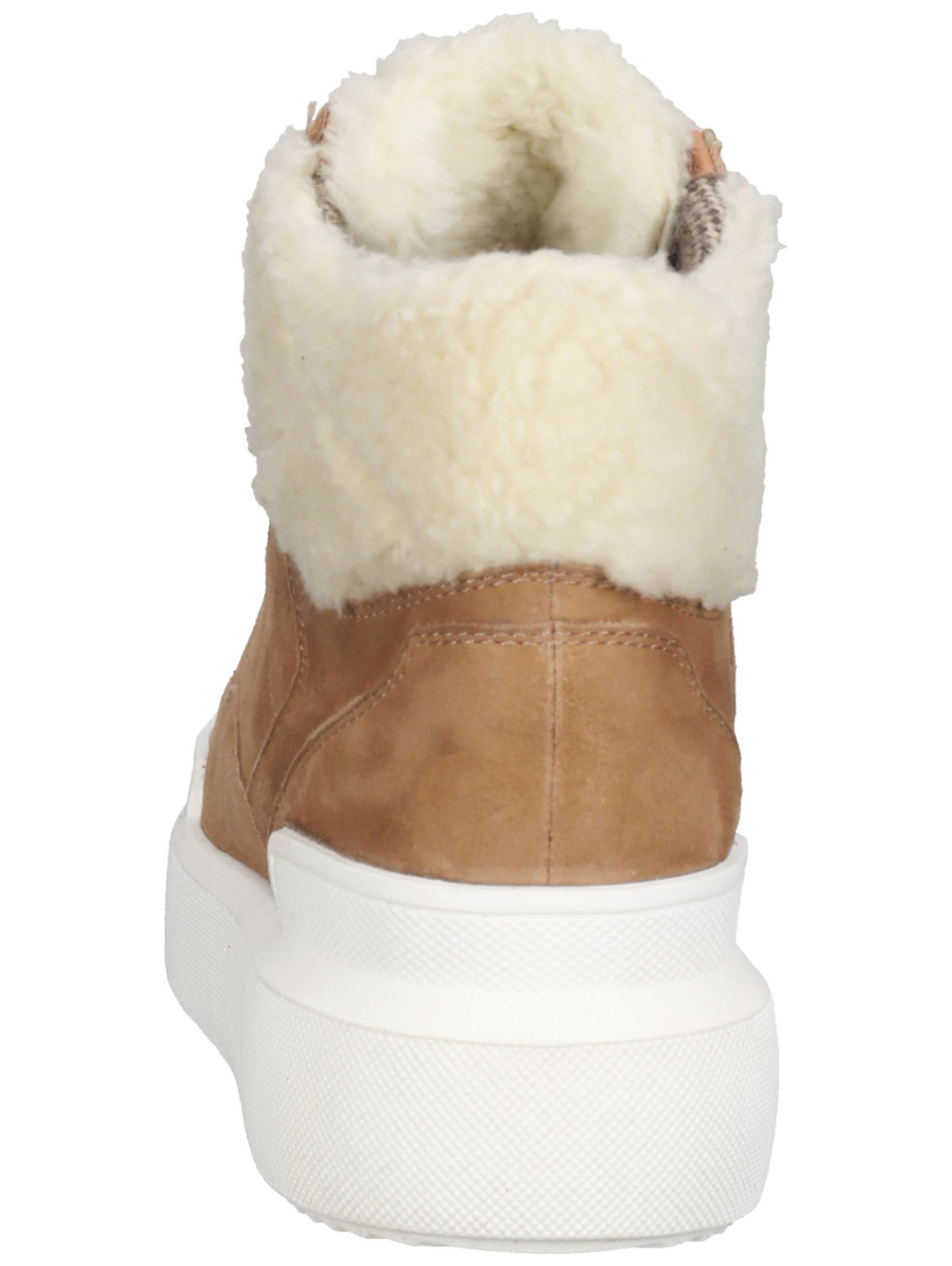 SANSIBAR Lace-up bootie in Brown