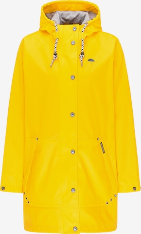 Schmuddelwedda Funkční kabát – žlutá: přední strana
