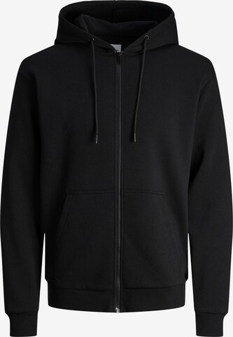 JACK & JONES Sweatjacke 'Bradley' in Schwarz: predná strana