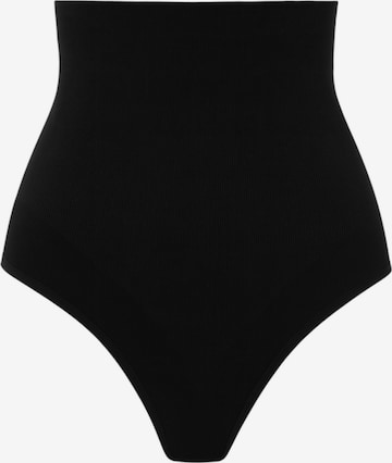 Slip scultant 'ShapeCurve' fashionshowcase en noir : devant