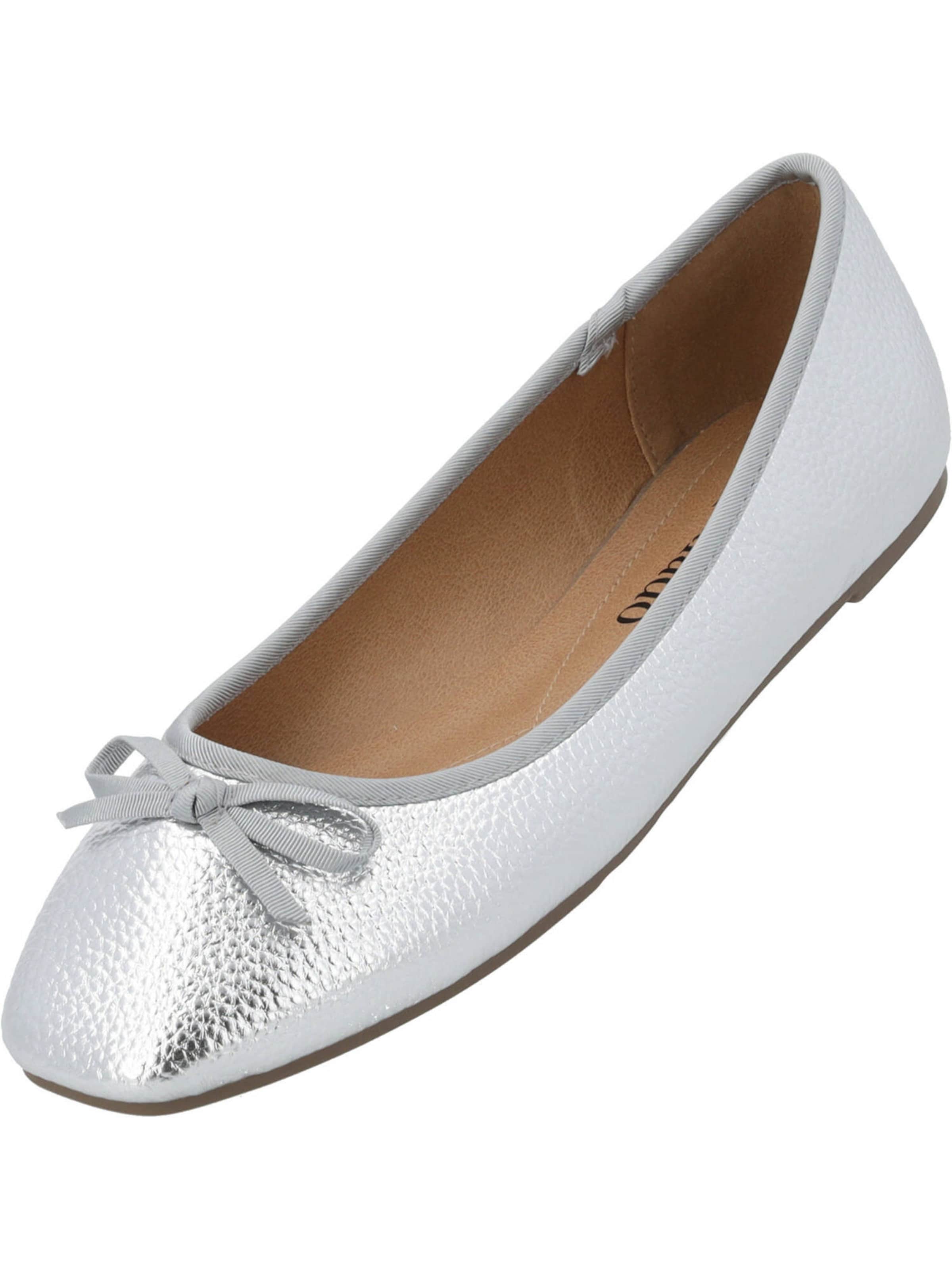 Palado Ballerina 'Voso' in Silver: front
