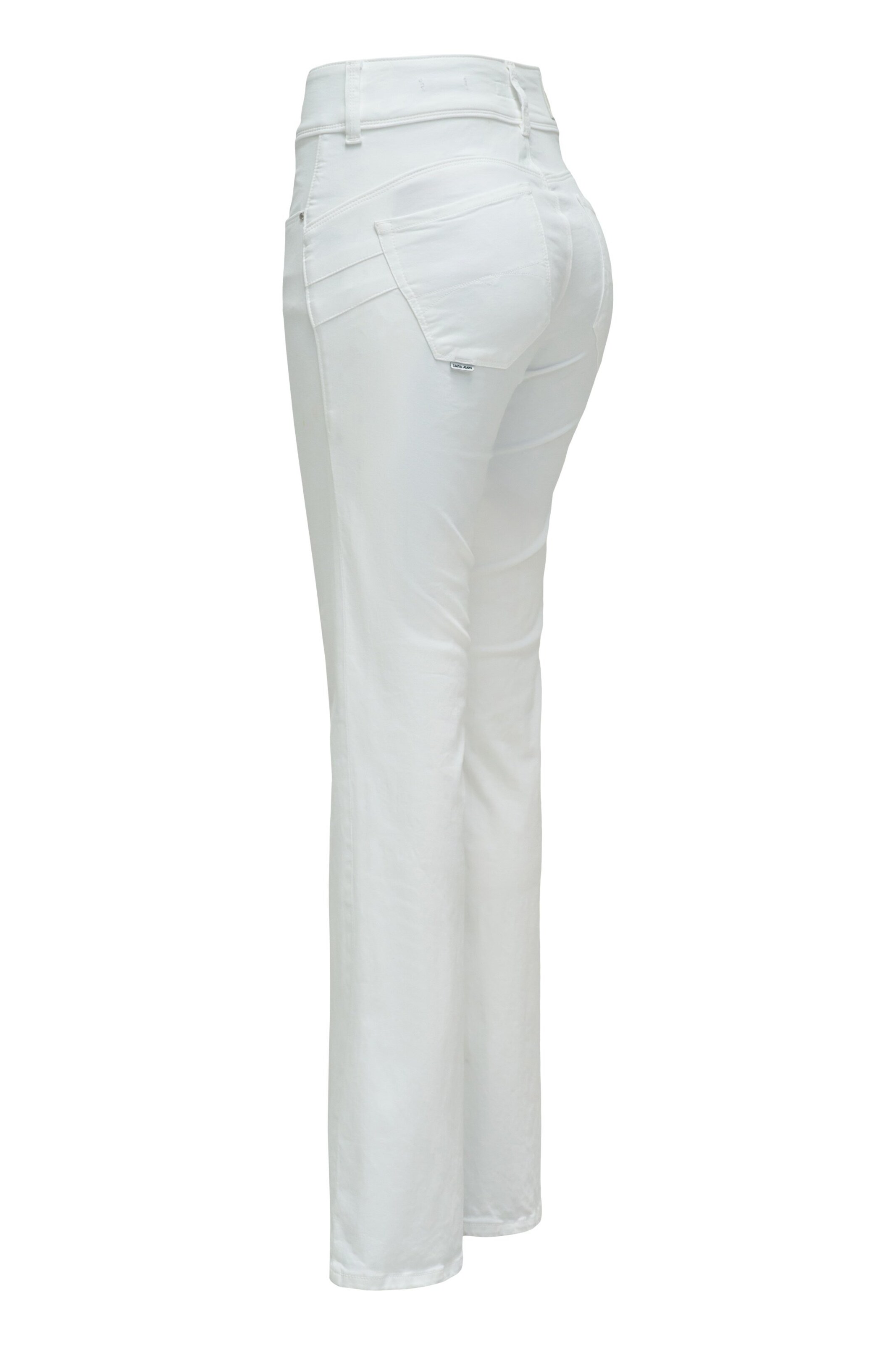 Skinny Jean 'Secret' Salsa Jeans en blanc