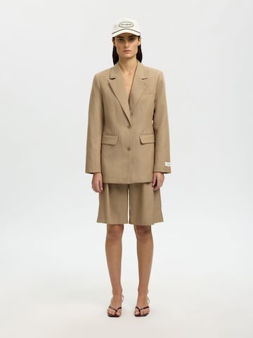 Casquette SELECTED en blanc