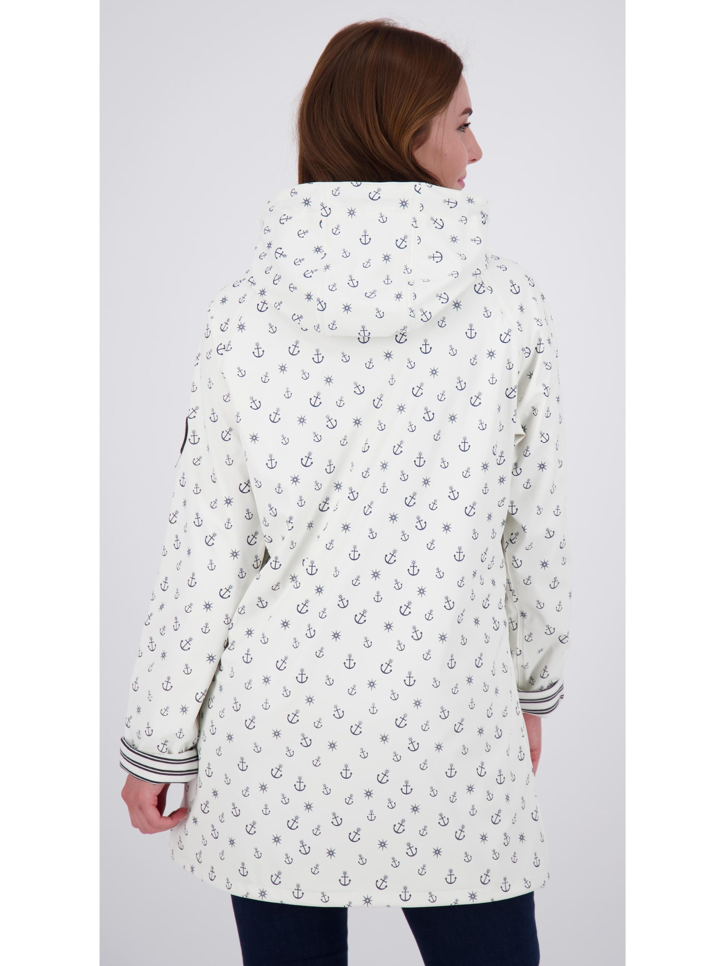 Parka di mezza stagione 'Friesennerz ANKERGLUTZAUBER' di ankerglut in bianco
