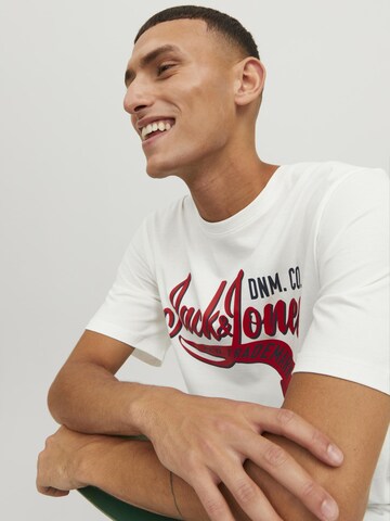 JACK & JONES - Camiseta en blanco