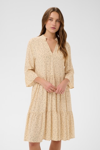 SAINT TROPEZ Dress 'Eda' in Beige: front