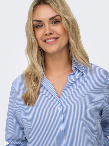 ONLY Carmakoma Blouse 'CARCETINA' in Blue