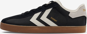 Hummel Platform trainers in Black: front