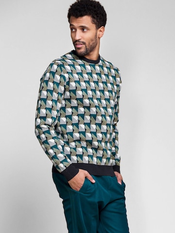 4funkyflavours Pullover 'See My Brother, He's Jumping Out' in Mischfarben: predná strana