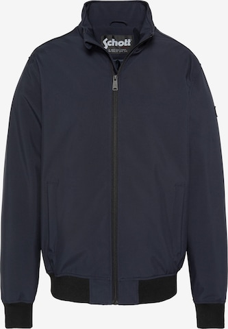 Schott NYC Übergangsjacke in Blau: Vorderseite