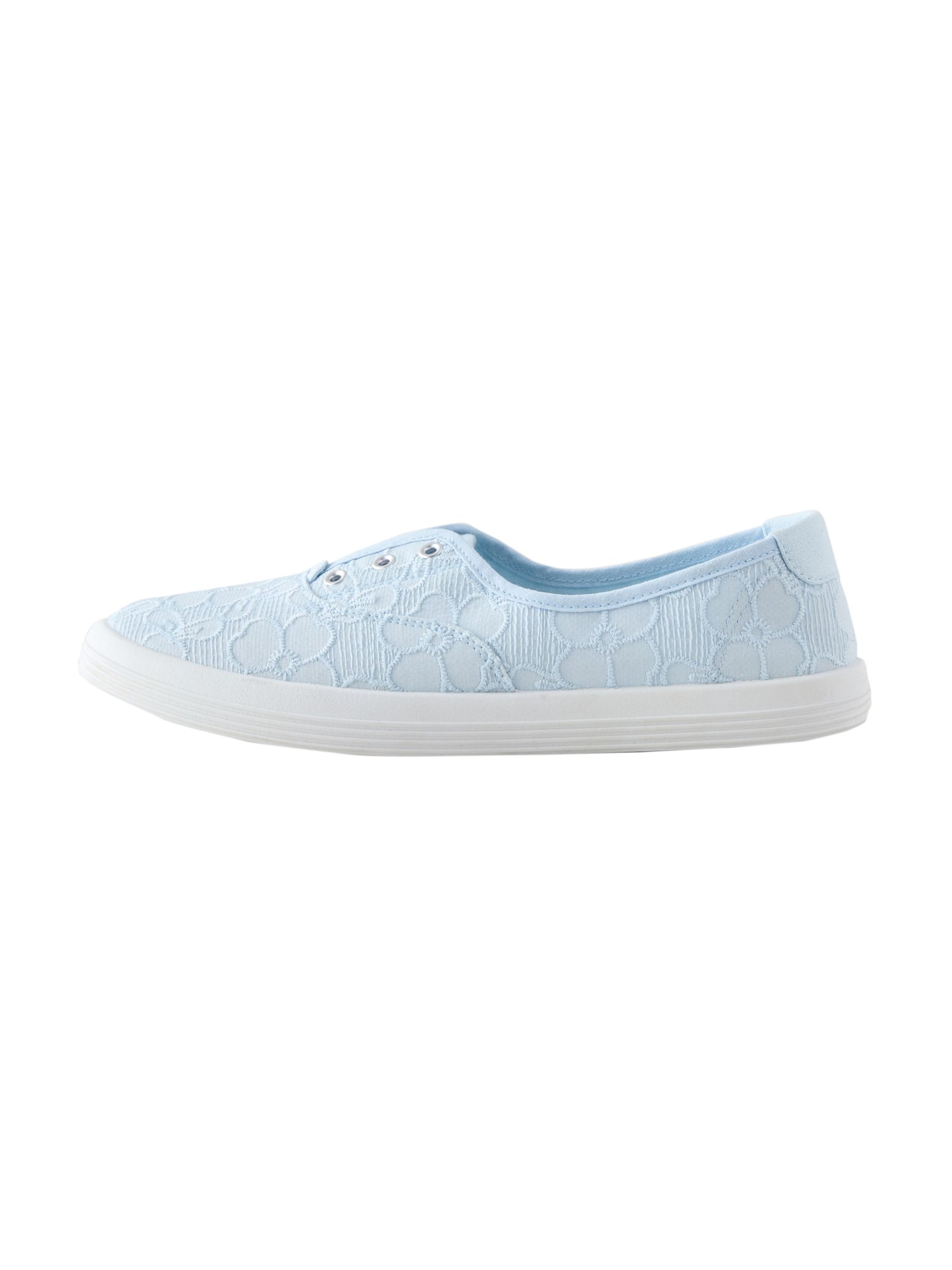 Next Slip-on in Blauw: voorkant