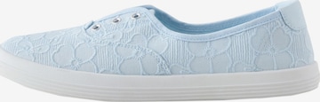 Next Slip-on in Blauw: voorkant