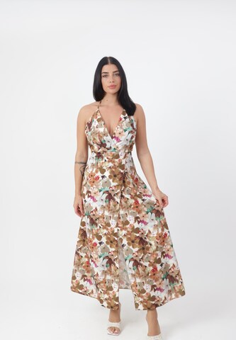 Robe d’été Elara en marron