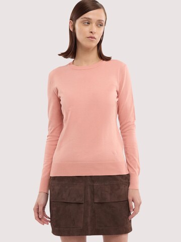 Trussardi - Jersey en rosa: frente