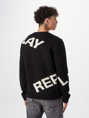 REPLAY Pullover in Schwarz