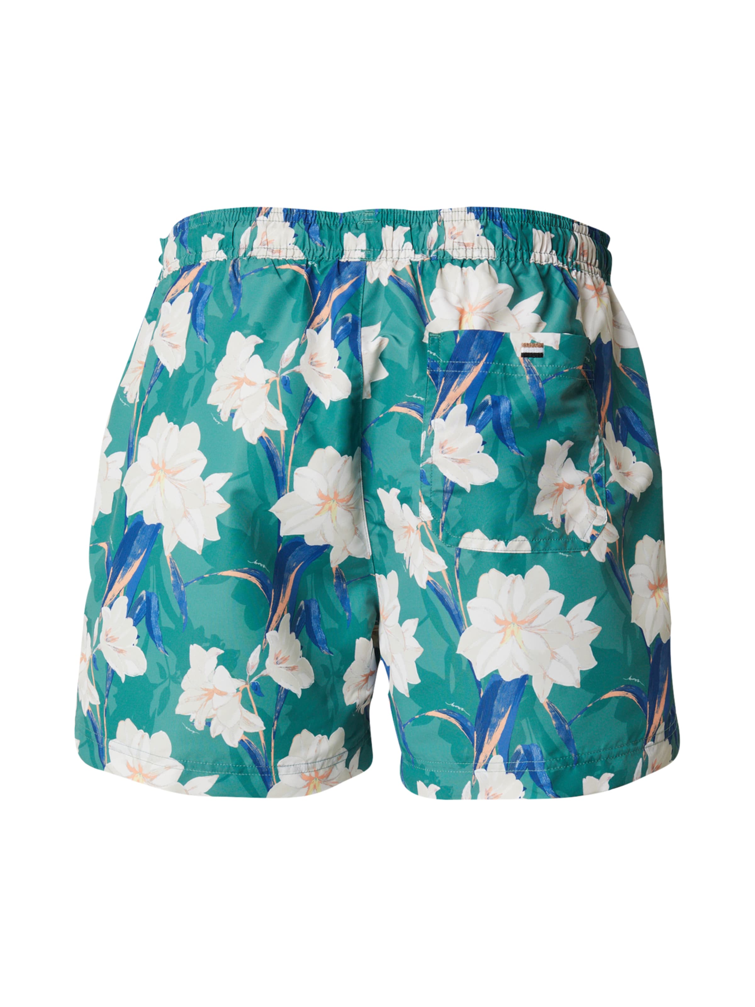 BOSS Плавательные шорты 'Iris' в Зеленый