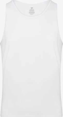 cfab (formerly creamy fabrics) Undertröja 'Cotton Herren Unterhemd' i vit: framsida