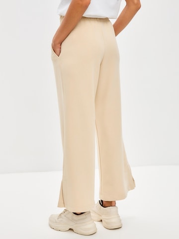 Regular Pantalon 'Palazzo Trousers' Cat e Lolette en beige