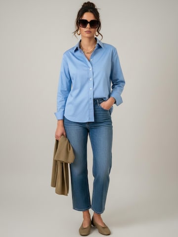 Chemisier 'Paula' WEARABLE STORIES en bleu