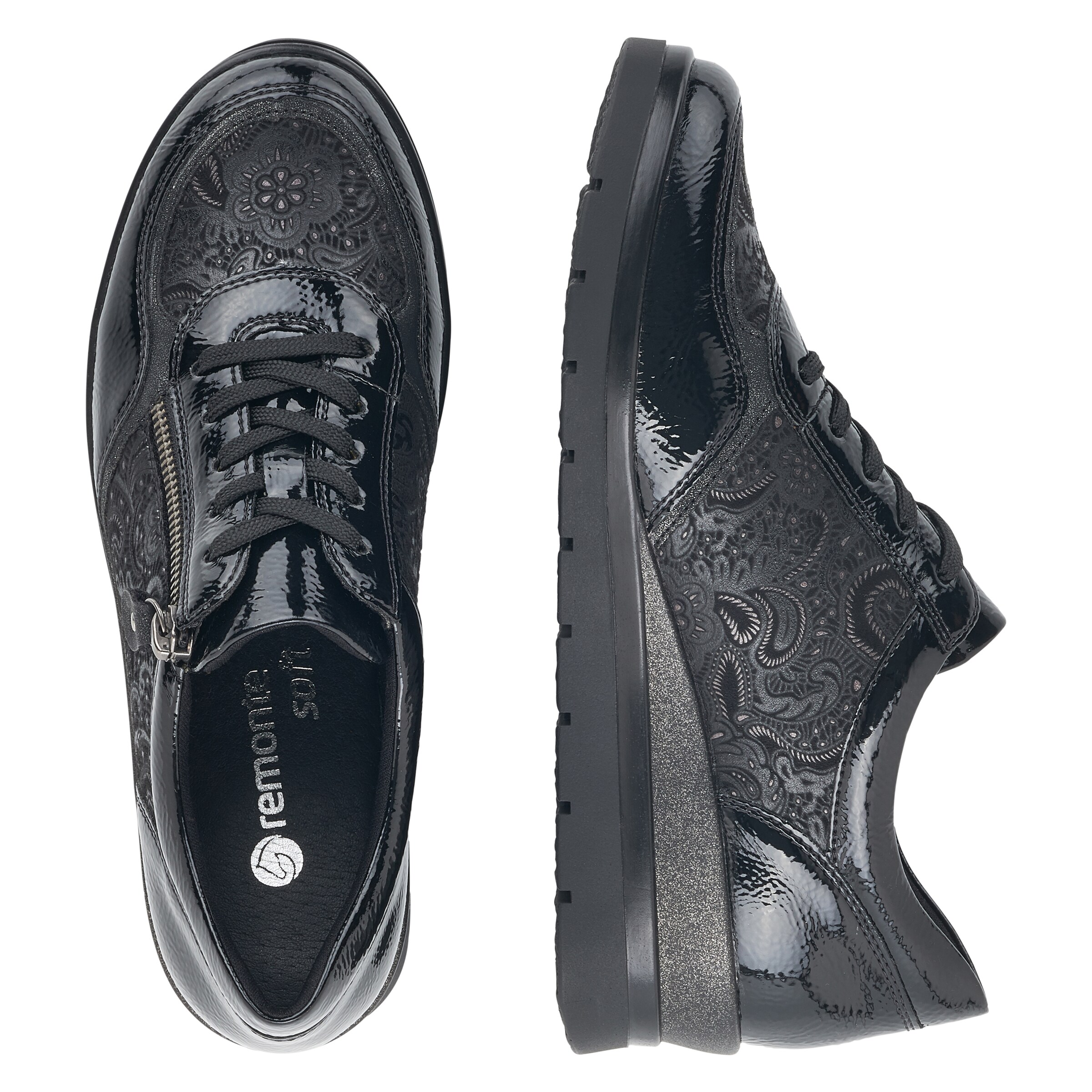 Baskets basses REMONTE en noir