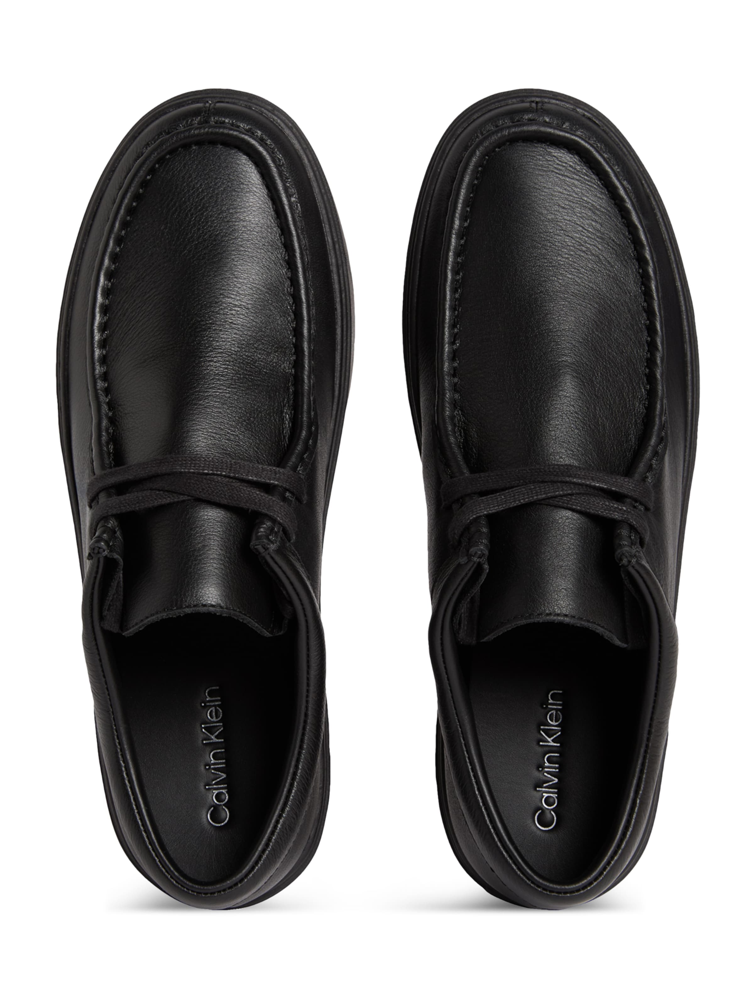 Calvin Klein Обувки с връзки в черно