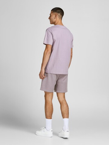 JACK & JONES Regular Pants 'Air' in Purple