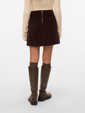 VERO MODA Rok 'VMKata' in Bruin