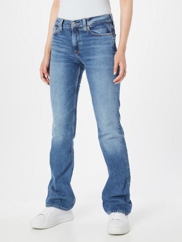 Tommy Jeans Regular Jeans 'MADDIE' in Blauw: voorkant