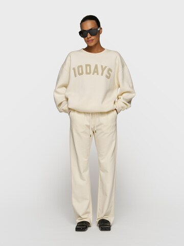 10Days Tapered Trousers in Beige: front