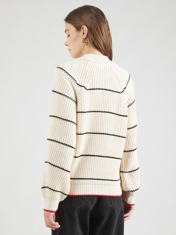 SISTERS POINT - Jersey 'MIBA-PU2' en beige