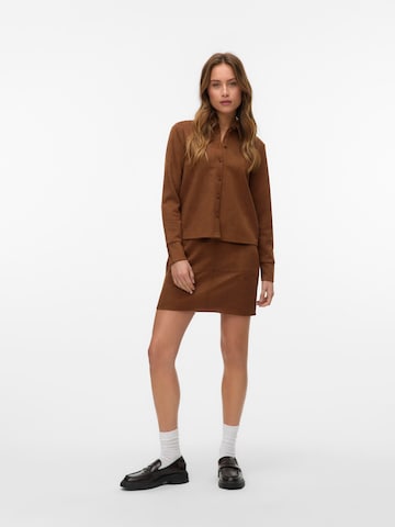 Chemisier 'VMKreta' VERO MODA en marron