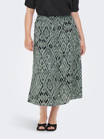 ONLY Carmakoma Skirt in Green: front