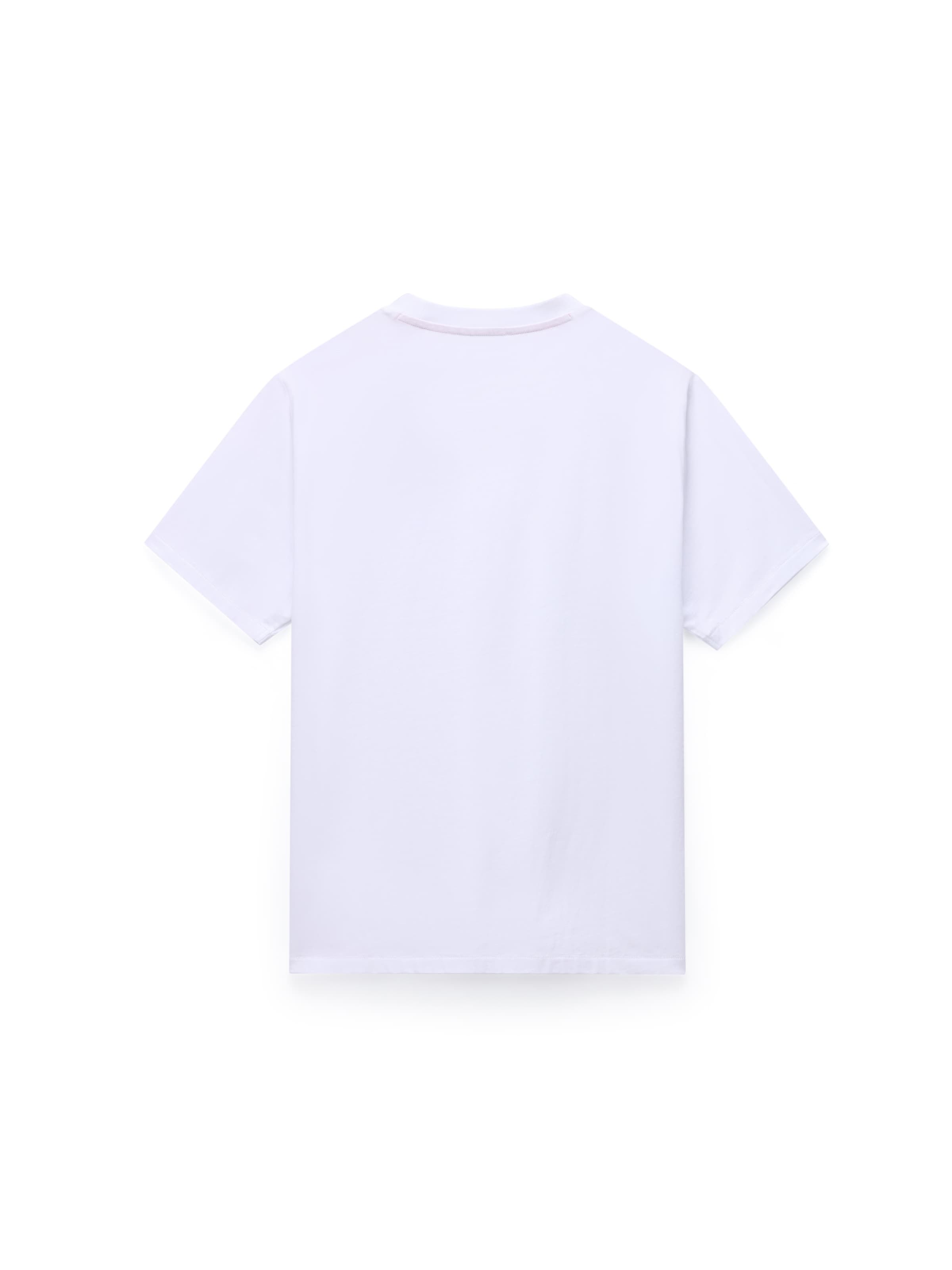 T-Shirt 'Mahsa' NAPAPIJRI en blanc