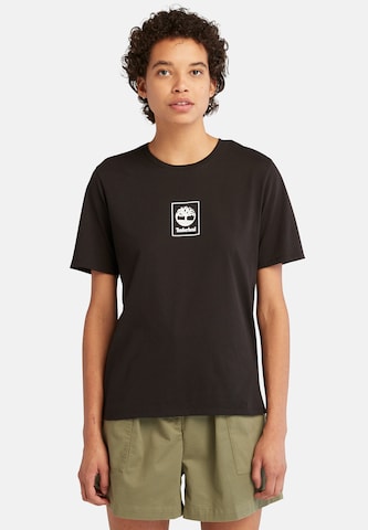 T-shirt TIMBERLAND en noir : devant