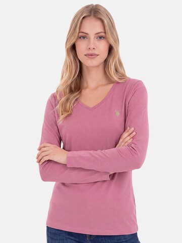 U.S. POLO ASSN. Shirt in Pink