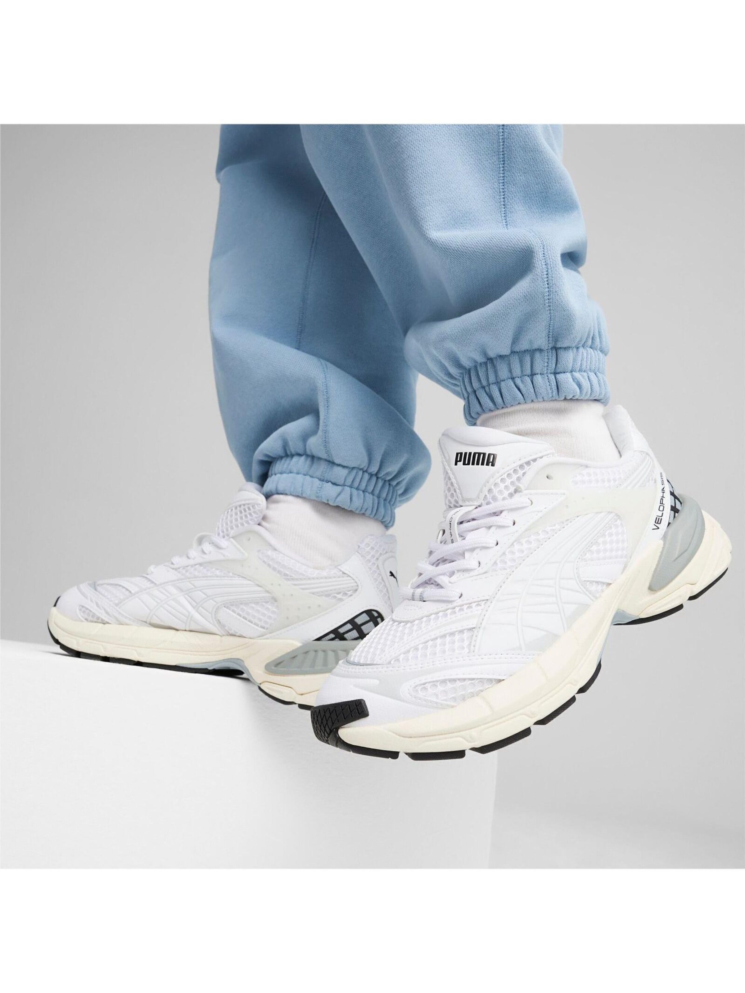 PUMA Athletic Shoes 'Velophasis Cool Dark' in White
