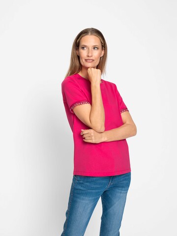 T-shirt heine en rose : devant