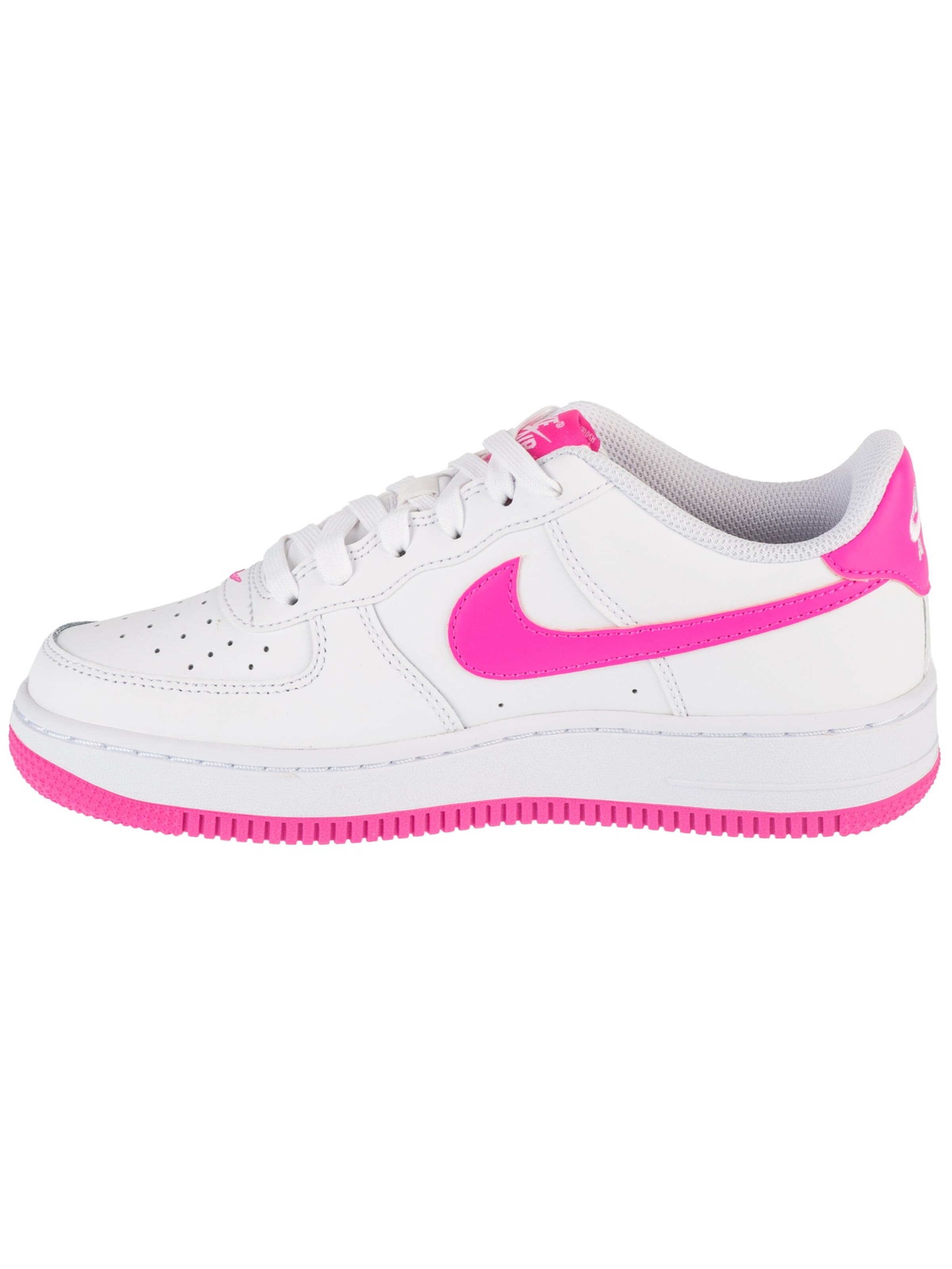 NIKE Sneakers 'Nike Air force 1 Gs' in White: front