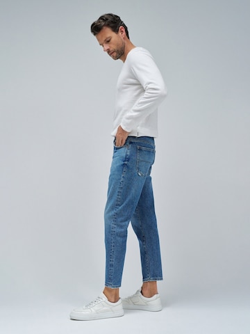Coupe slim Jean Salsa Jeans en bleu