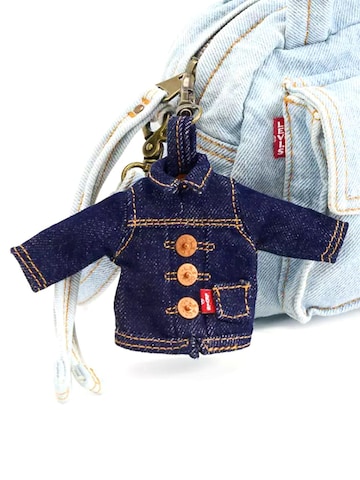 Portachiavi 'LEVI'S® MINI TRUCKER CHARM OCEAN INDIGO WASH' di LEVI'S ® in blu