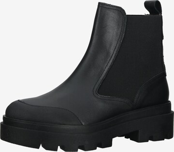 FLY LONDON Chelsea boots in Zwart: voorkant