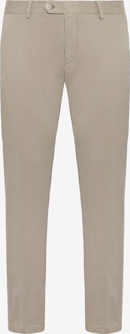 Pantaloni chino di Boggi Milano in beige: frontale