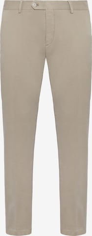 Pantaloni chino di Boggi Milano in beige: frontale