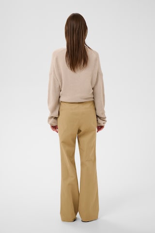 InWear Flared Broek 'DiazIW' in Geel
