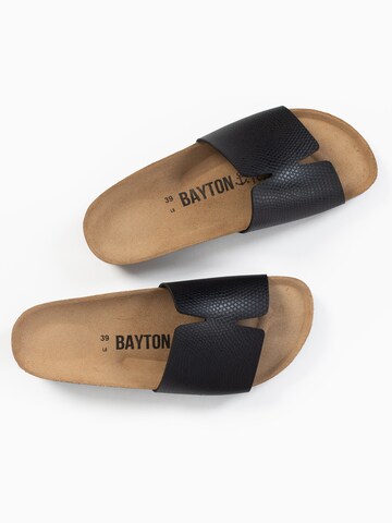 Zoccoletto 'DJILIAN' di Bayton in nero: frontale