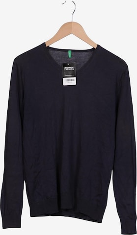 UNITED COLORS OF BENETTON Pullover M in Blau: Vorderseite